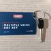 Fietssleutel met keycard (code)